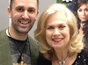 Nathan Head and Valerie Leon at the Mega Liverpool Horror Con 2017